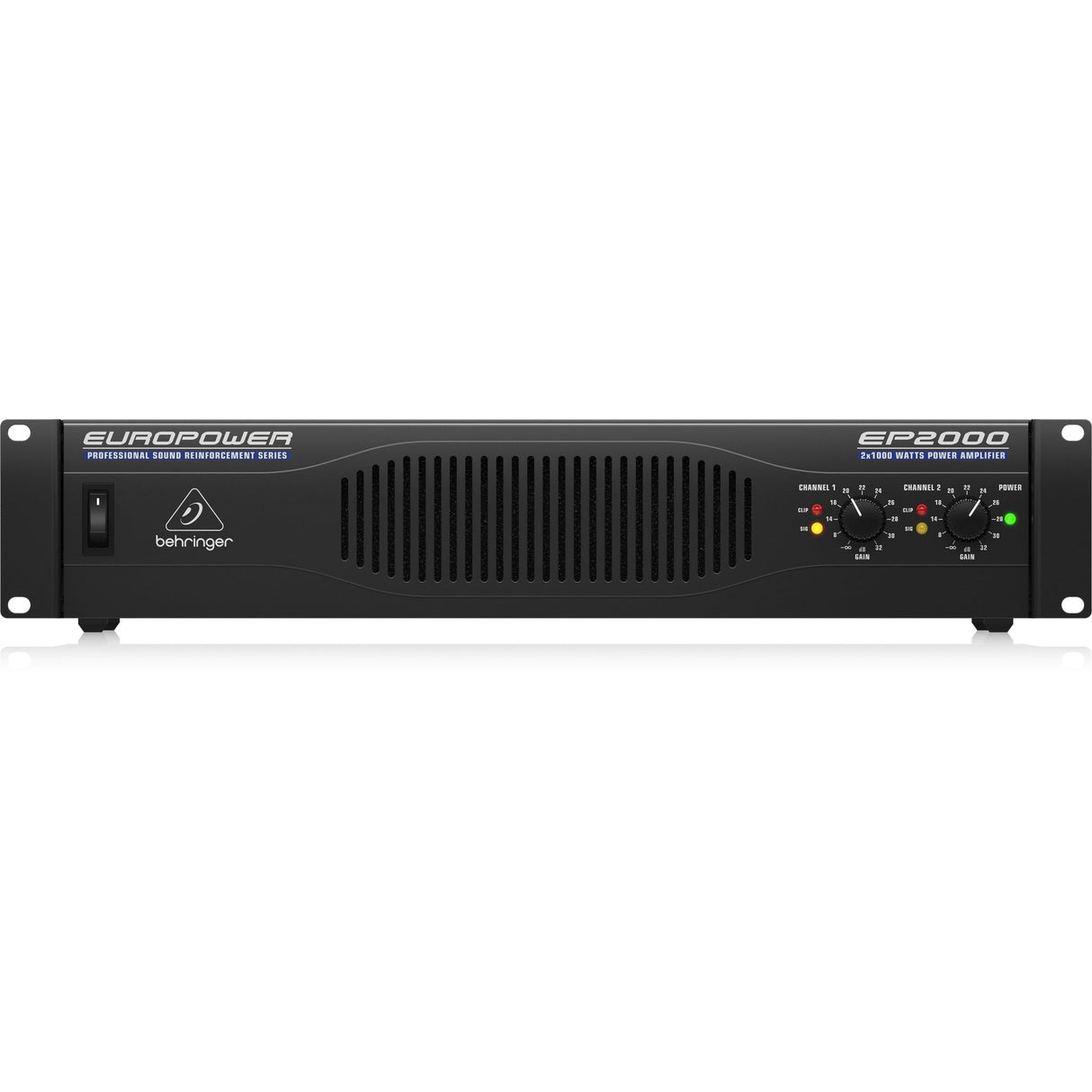 Behringer EP2000 2000W Stereo Power Amplifier with ATR (Accelerated Transient Response) Technology