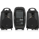 Behringer Europort PPA2000BT Ultra-Compact 2000W 8-Channel Portable PA System with Bluetooth
