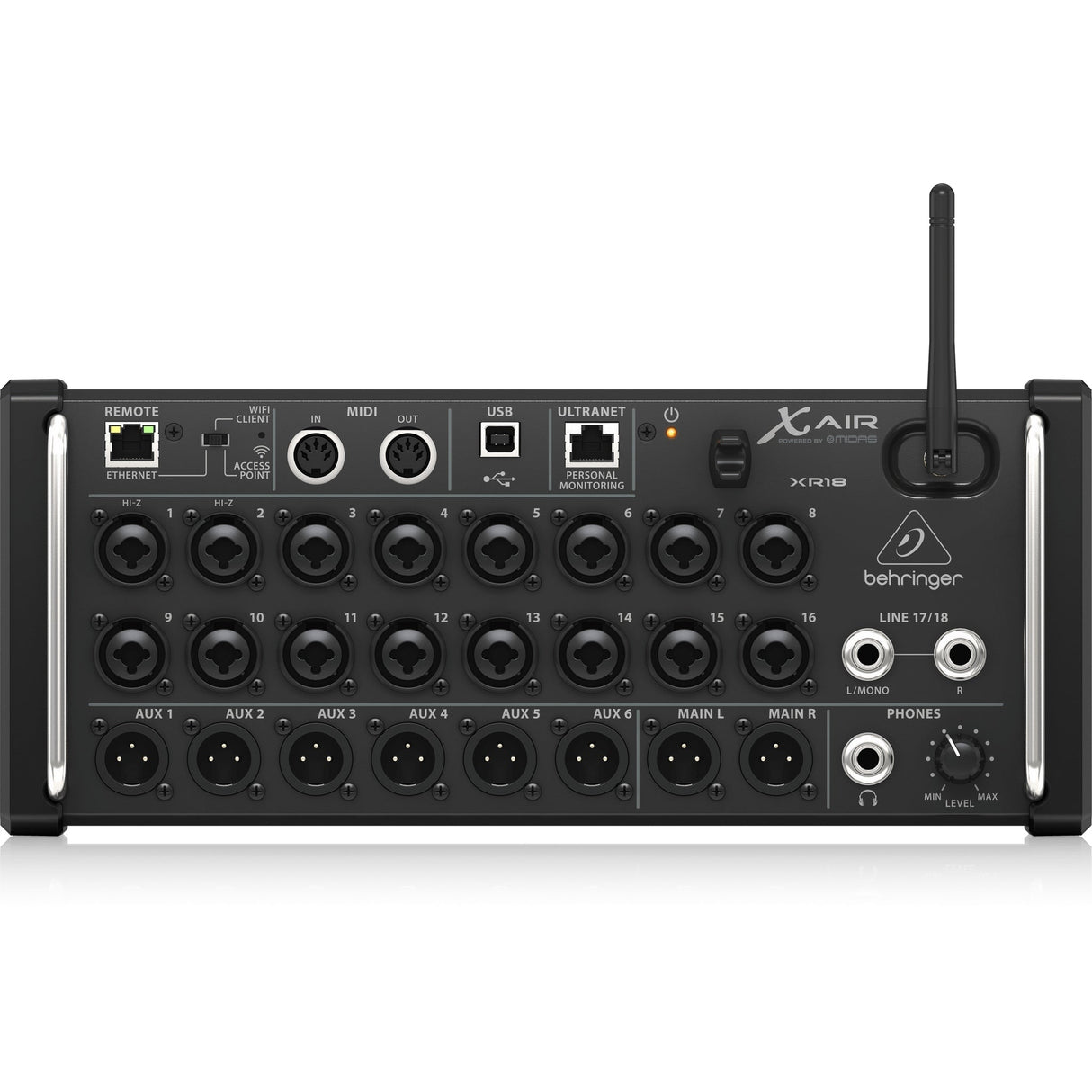 Behringer XR18 18-Input Digital Mixer with Wi-Fi and USB Interface