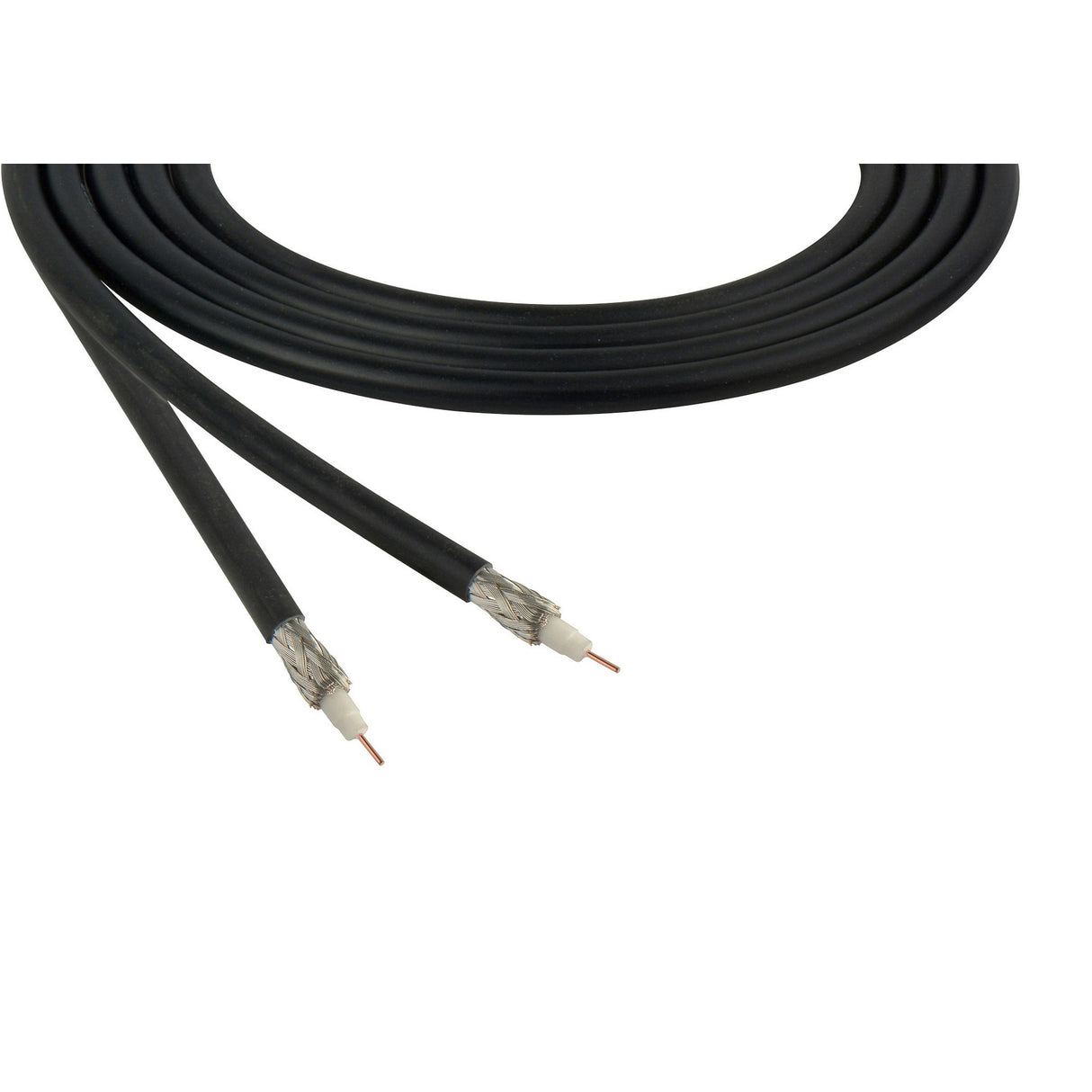 Belden 1855A 6G-SDI Mini-RG59 Digital Coax Video Cable 23 AWG, Black, 1000-Feet