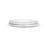 Biamp Parlé TTM-XEX Tabletop Expansion AVB Microphone White