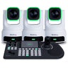 BirdDog X4E Ultra PTZ Cameras and KBD Controller Combo Professional PTZ Camera Bundle