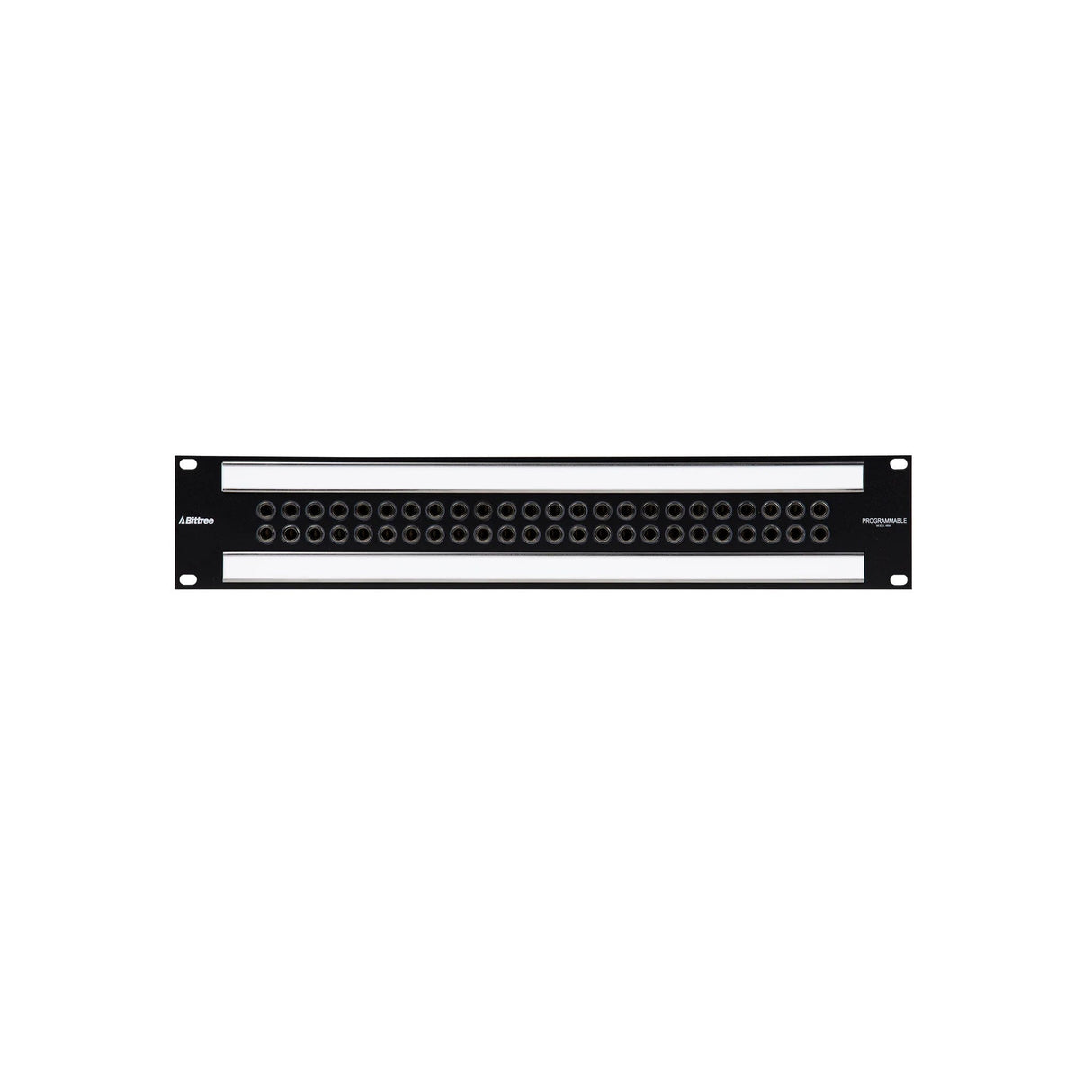 Bittree B48DC-FNSST/E3 M2OU12L E3 Full Norm Switched Ground Long-Frame Patchbay, 2RU 2 x 24