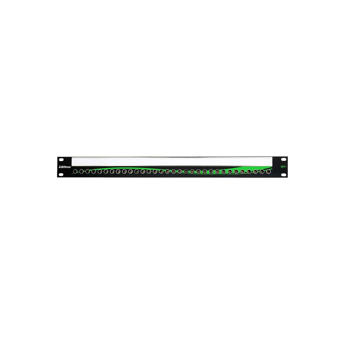 Bittree S32S-1MWNBK 32-Point 12GHz 4K/8K Mini-WECO Mid-Size Video Patchbay, 1 x 32 1RU