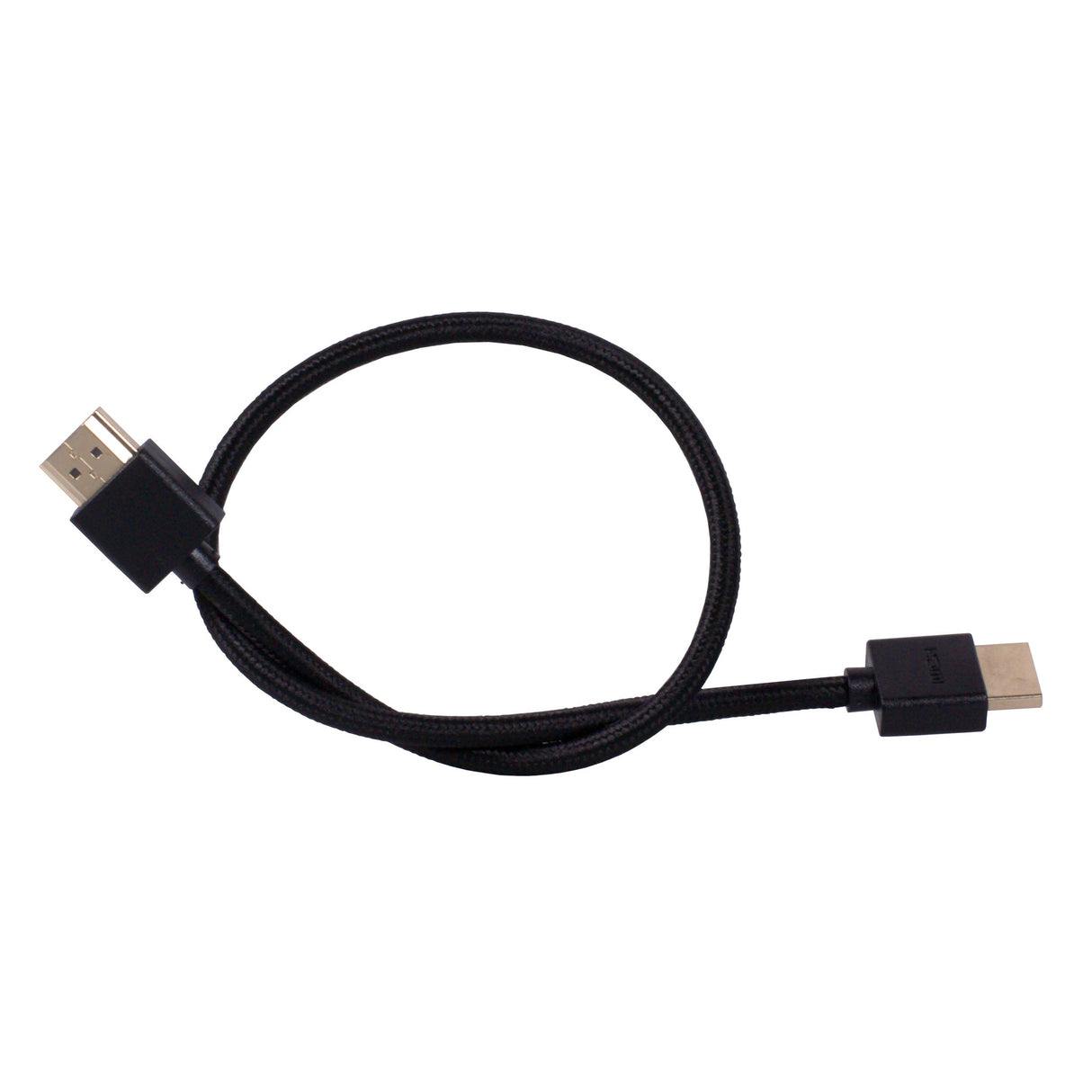 Blackhawk HDMI Male to HDMI Male Thin Braided Cable, 16-Inches