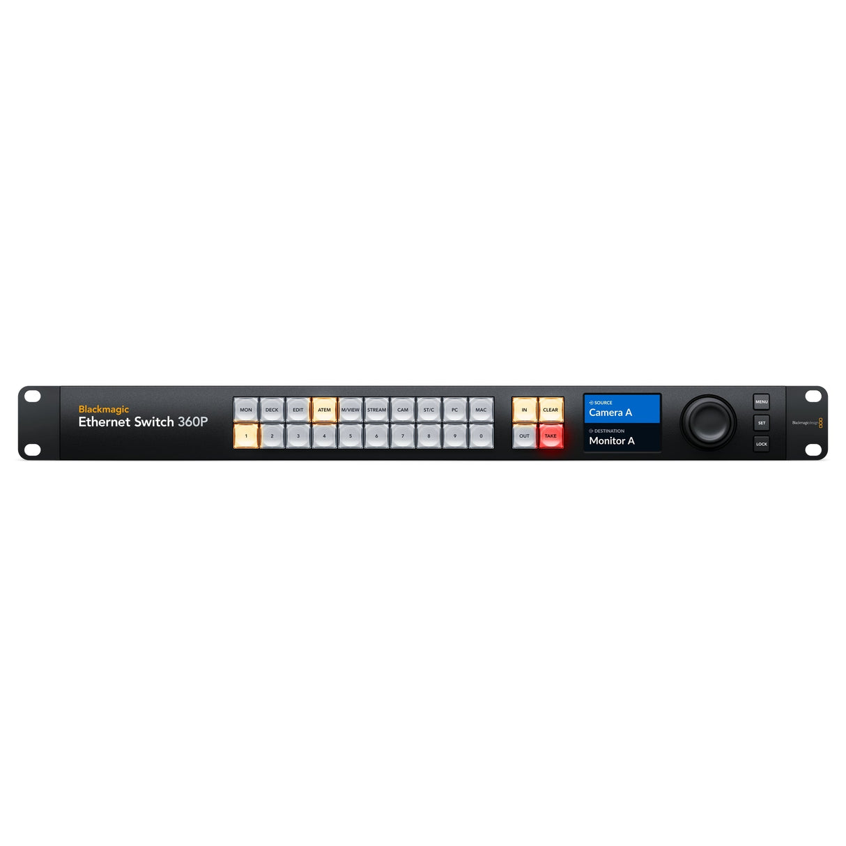 Blackmagic Design Ethernet Switch 360P with 16 10G/2 100G Ports