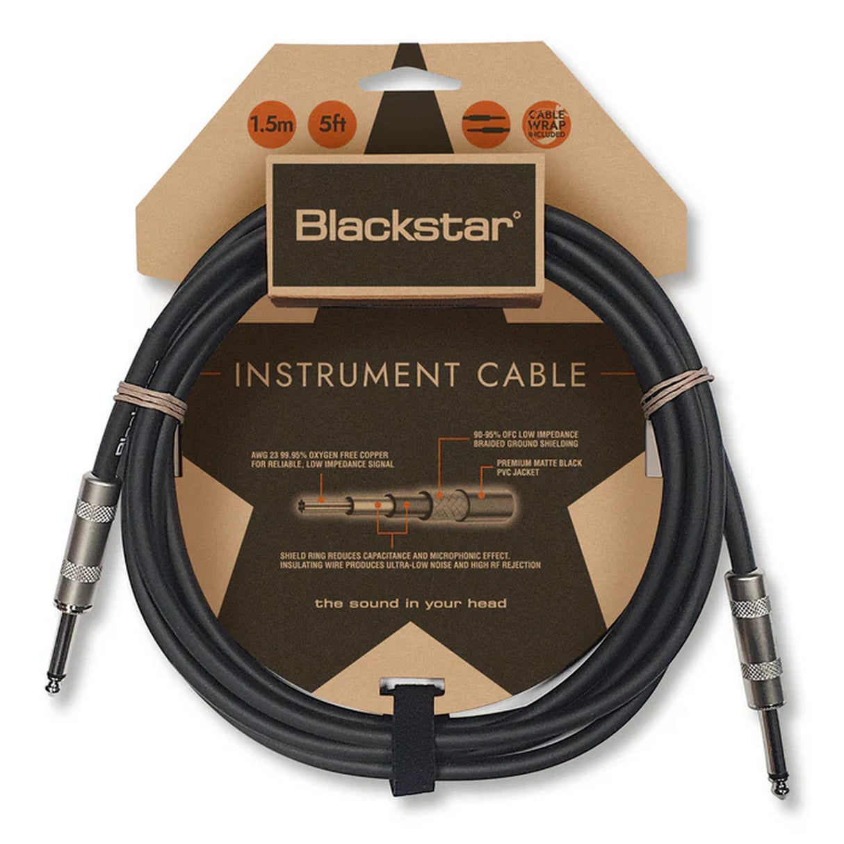 Blackstar Straight to Straight Instrument Cable