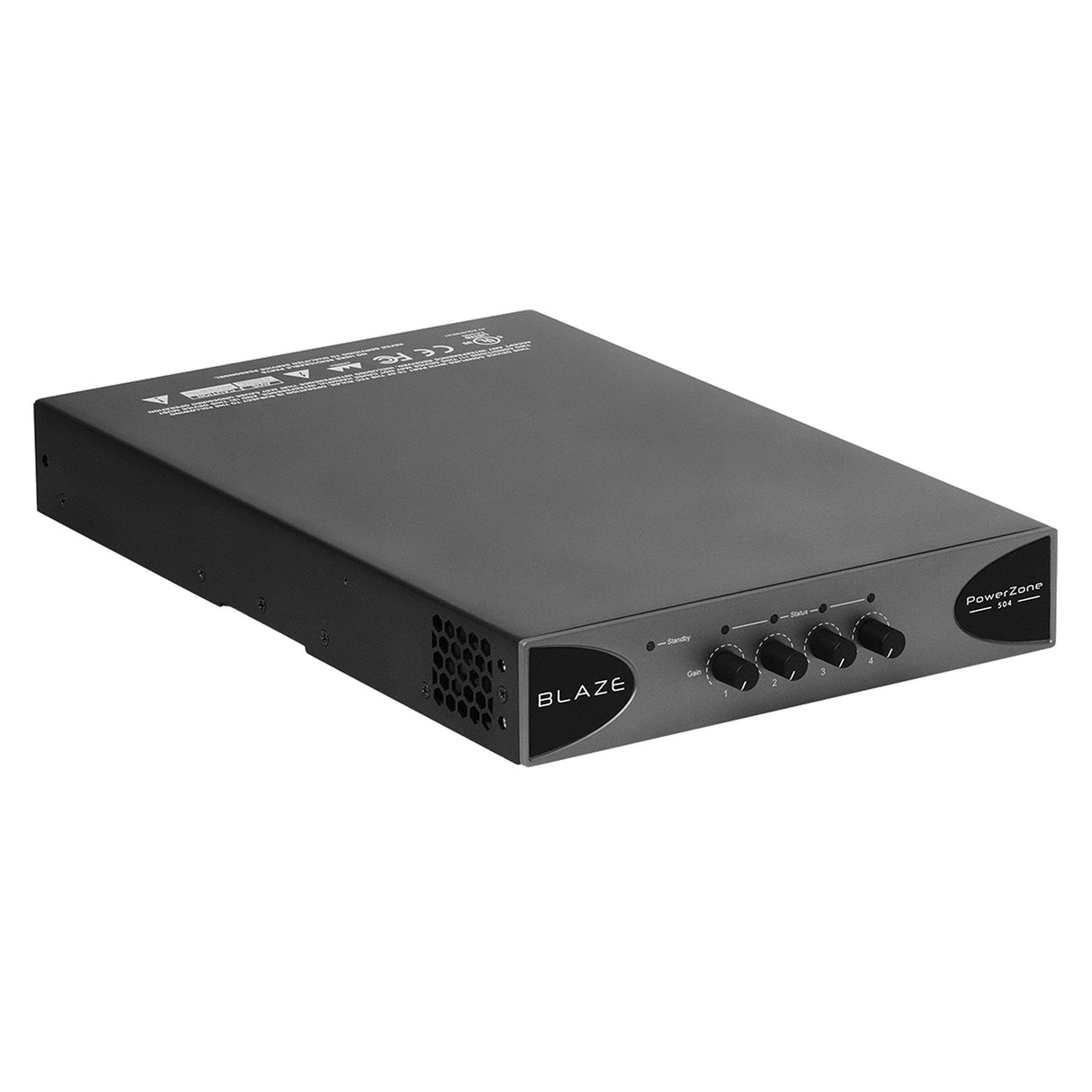 Blaze Audio PowerZone 504 500W 4-Channel Power Amplifier