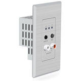 Blustream DA11ABL-WP Dante 2+2 Bluetooth Wall Plate, Single Gang