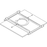Bosch LM1-TB Tile Bridge and C-Ring for LC1 Series Loudspeakers Pair