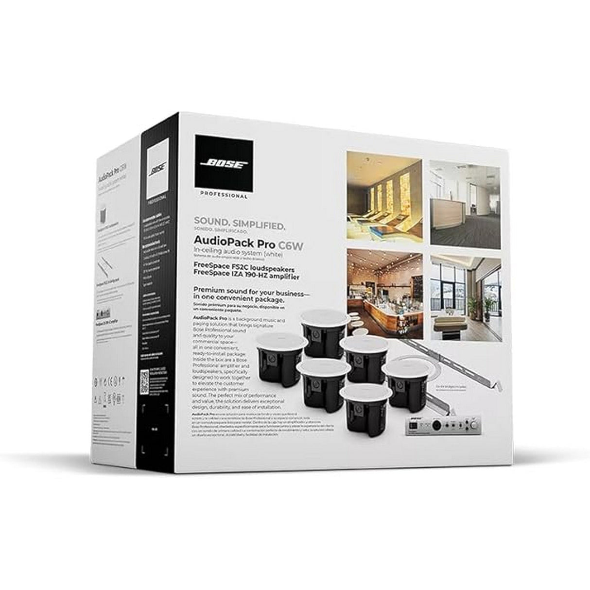 Bose AudioPack Pro C6W System Pack, White