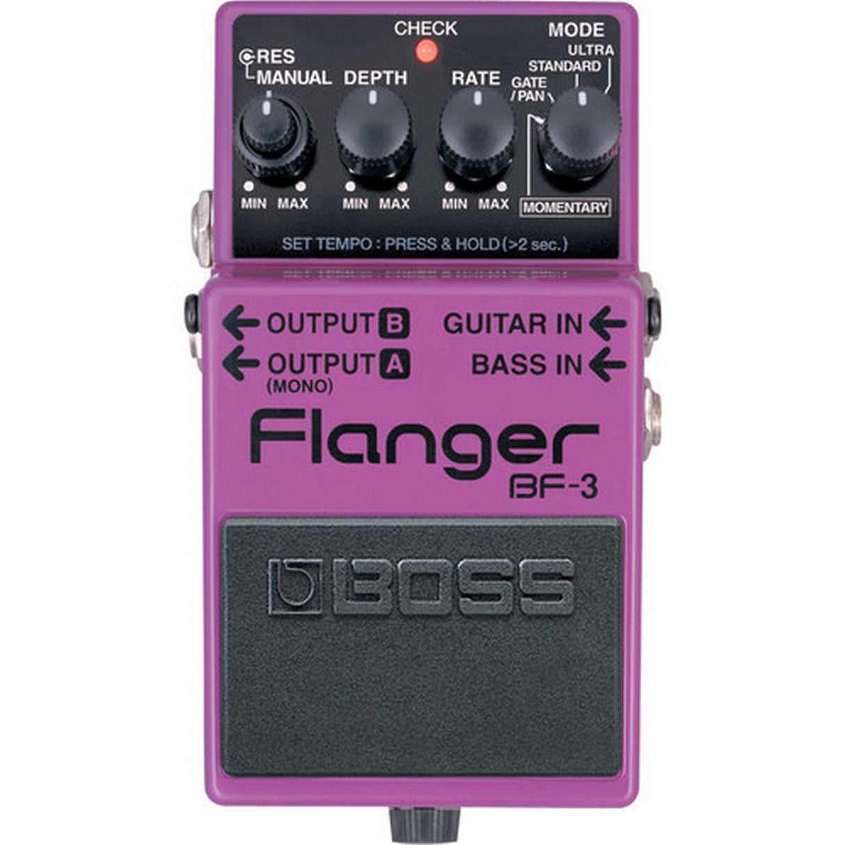 BOSS BF-3 Stereo Flanger Guitar & Bass Effects Pedal