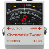BOSS TU-3S Chromatic Tuner for Guitar and Bass