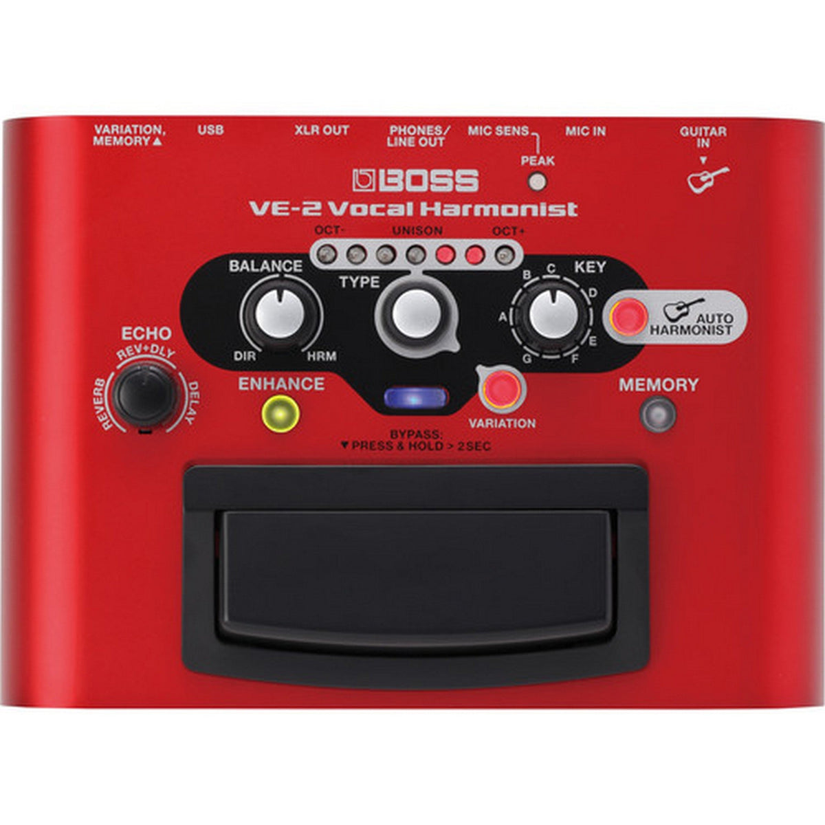 BOSS VE-2 Vocal Harmonist Vocal Effects Processor
