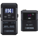 BOSS WL-60 2.4 GHz Wireless Guitar and Bass System