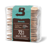 Boveda 72% RH Guitar Case Seasoning Packs Size 60g, 20-Pack Brick for Wood Instrument Cases