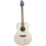 Breedlove Discovery S Concert Left-Handed Mahogany Acoustic-Electric Guitar, African Mahogany Khaya Finish