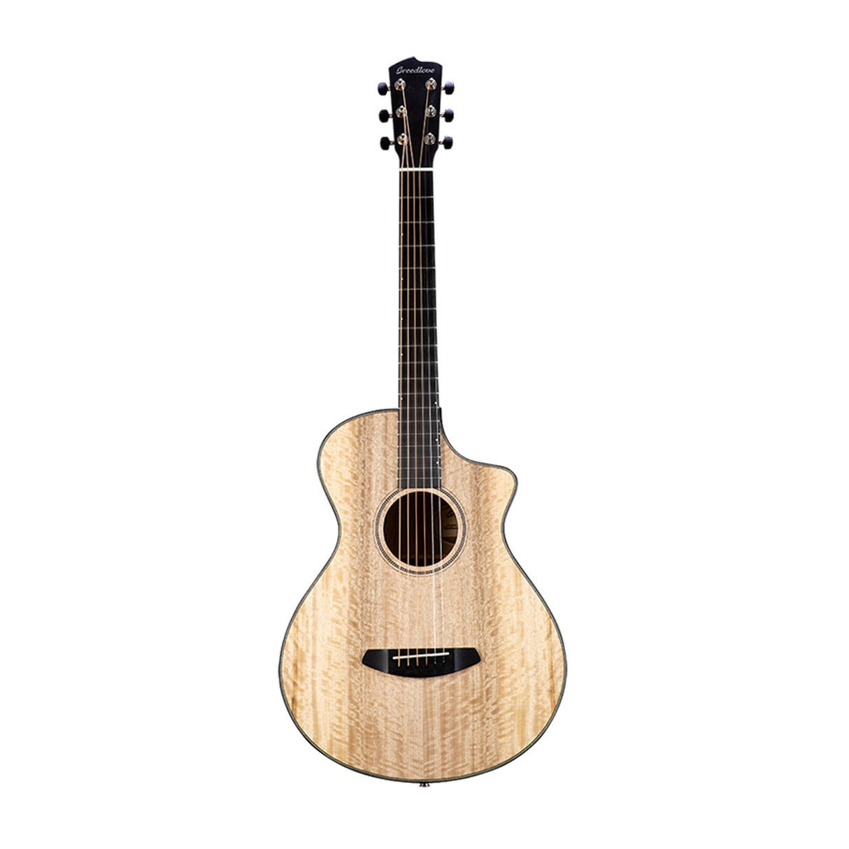 Breedlove Oregon Parlor Concertina CE Acoustic Electric Guitar, Myrtlewood Gloss Finish