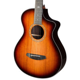 Breedlove Premier Parlor Concertina CE Acoustic-Electric Guitar, Edgeburst Gloss Finish