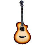 Breedlove Premier Parlor Concertina Burnt Amber CE Sitka Rosewood, Burnt Amber Gloss Finish