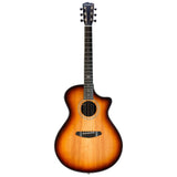 Breedlove Premier Concerto CE Redwood Acoustic Electric Guitar, Edgeburst Gloss Finish