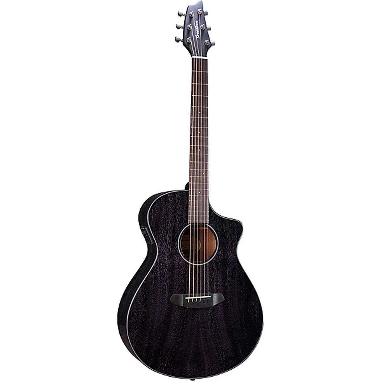 Breedlove Rainforest S Concert CE Acoustic-Electric Guitar, African Mahogany Finish