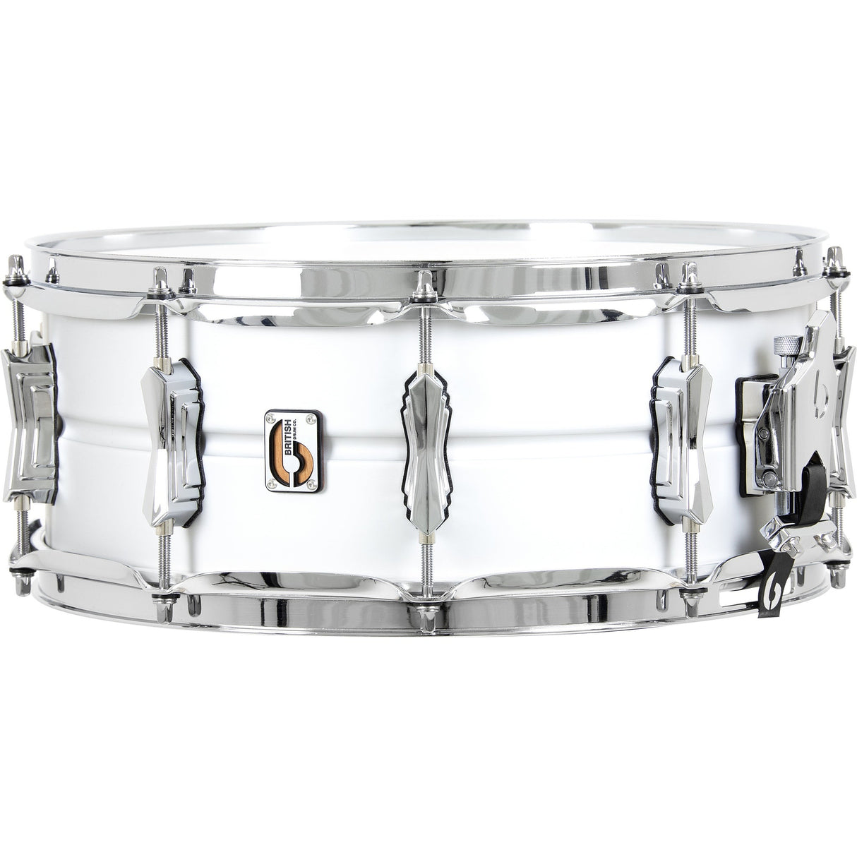 British Drum Co AV-14-55-SN Aviator Series Aluminum Snare Drum