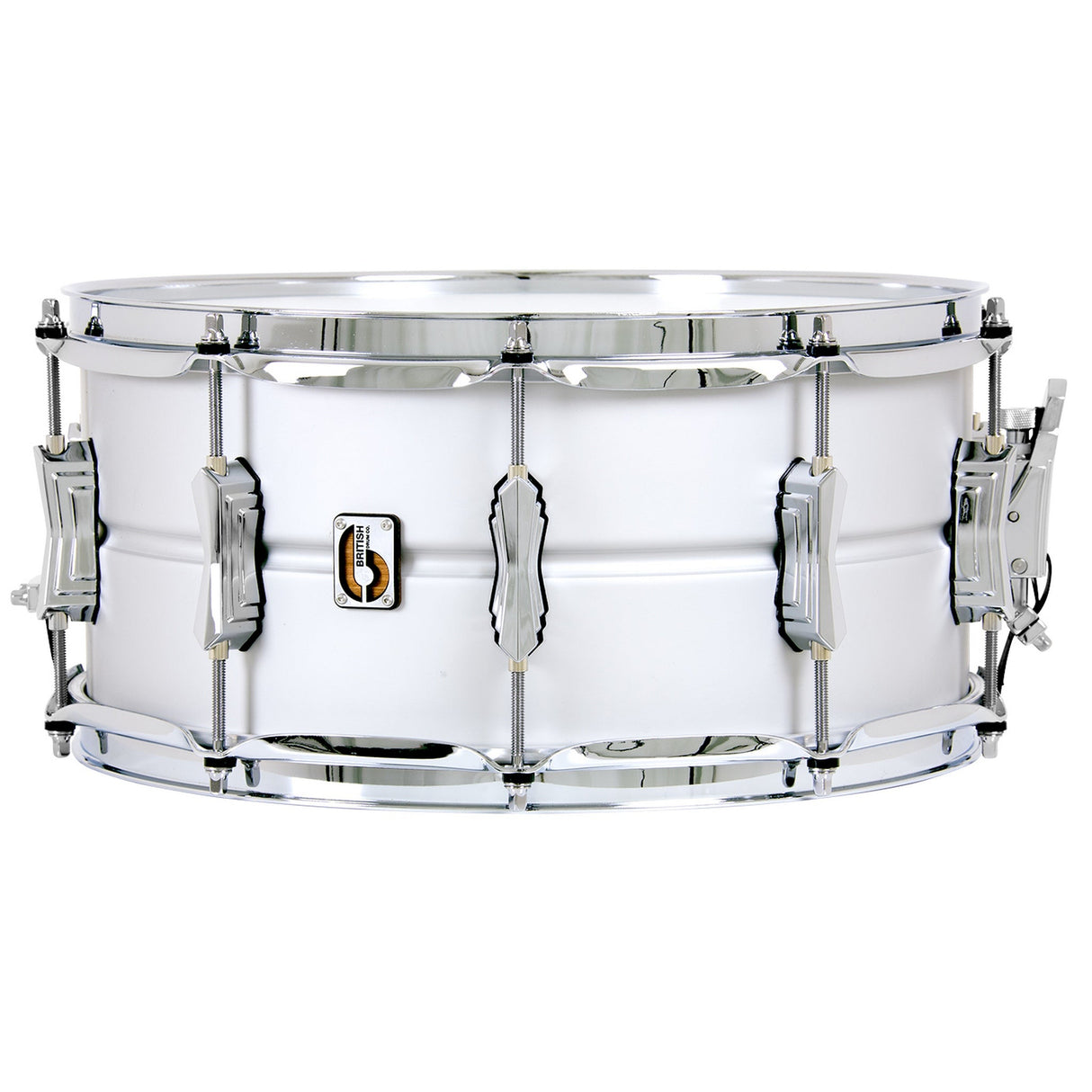 British Drum Co AV-14-65-SN Aviator Series Aluminum Snare Drum