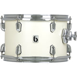 British Drum Co ENG-10-7-RT-SEW Enigma Series 10x7-Inch Tom, Satin Olde English White Finish