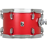 British Drum Co ENG-10-7-RT-SSC Enigma Series 10x7-Inch Tom, Satin Scarlett Finish