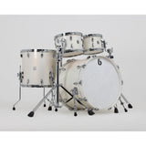 British Drum Co LEG-20-FS-WH Legend Series Fusion 20 Kit, Whitehaven Finish