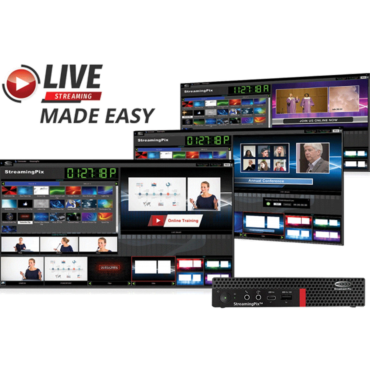 Broadcast Pix StreamingPix PTZ Video Streaming System