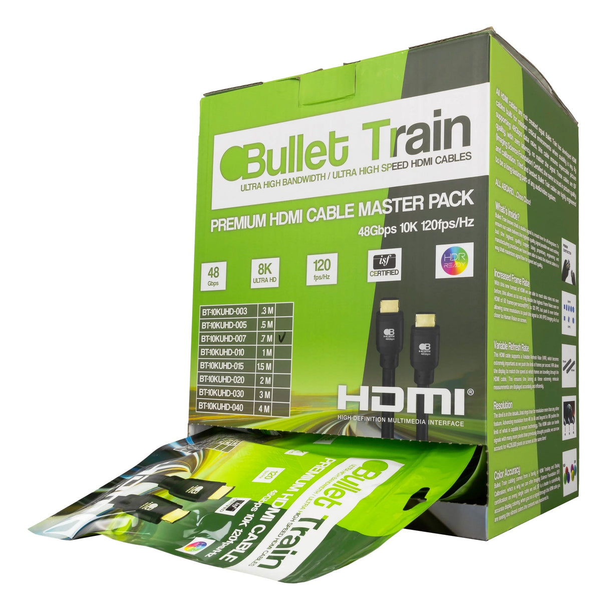 Bullet Train 10K 48Gbps High Speed HDMI Cable