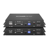 BZBGEAR BG-UHD-18GFE 4K HDMI USB KVM Extender Kit Over Fiber