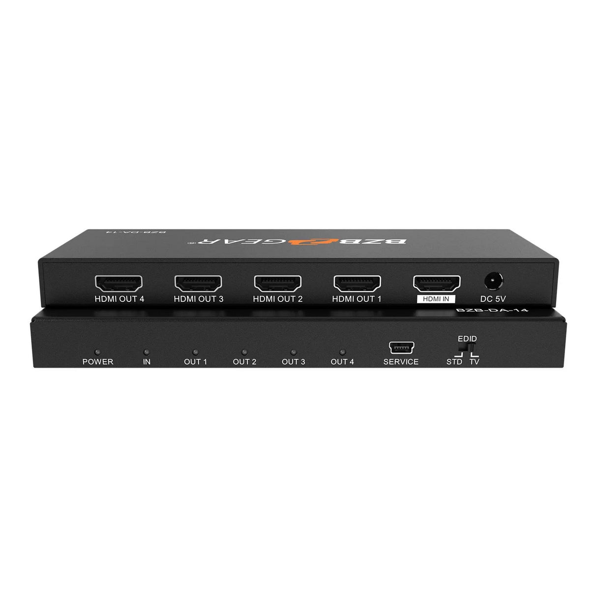 BZBGEAR BG-DA-14 High-Performance 18Gbps HDMI 1x4 Splitter