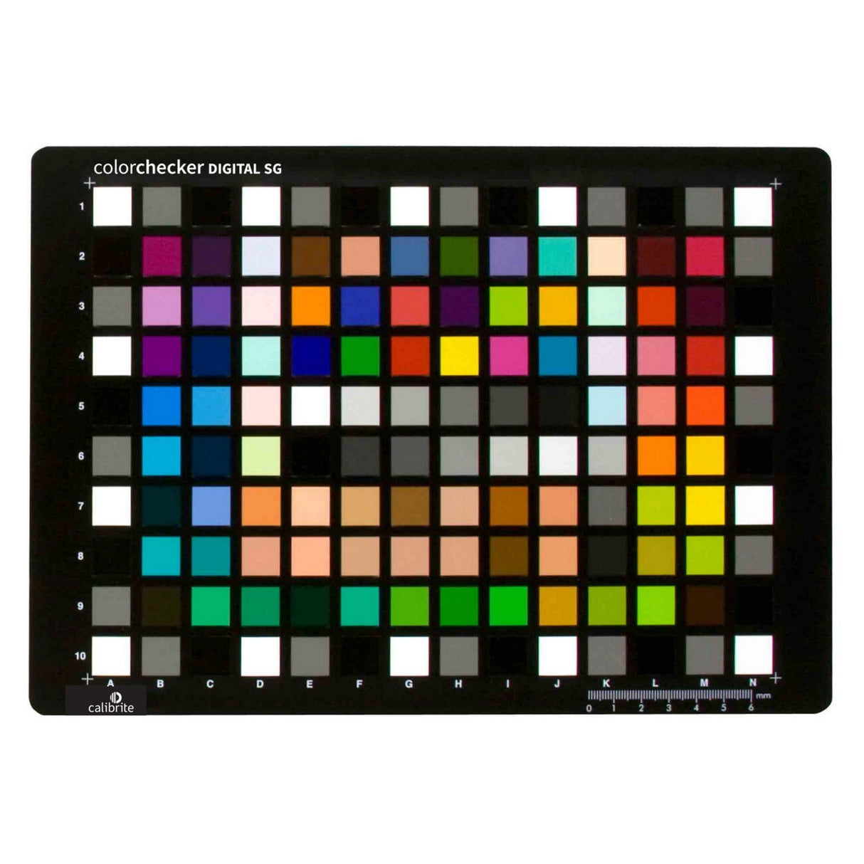 Calibrite ColorChecker Digital SG Semi-Gloss Camera/Scanner Reference Target for Calibration/ICC Profiles