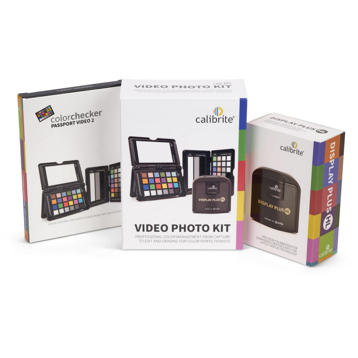 Calibrite Video Photo Kit with Display Plus HL and Passport Video 2