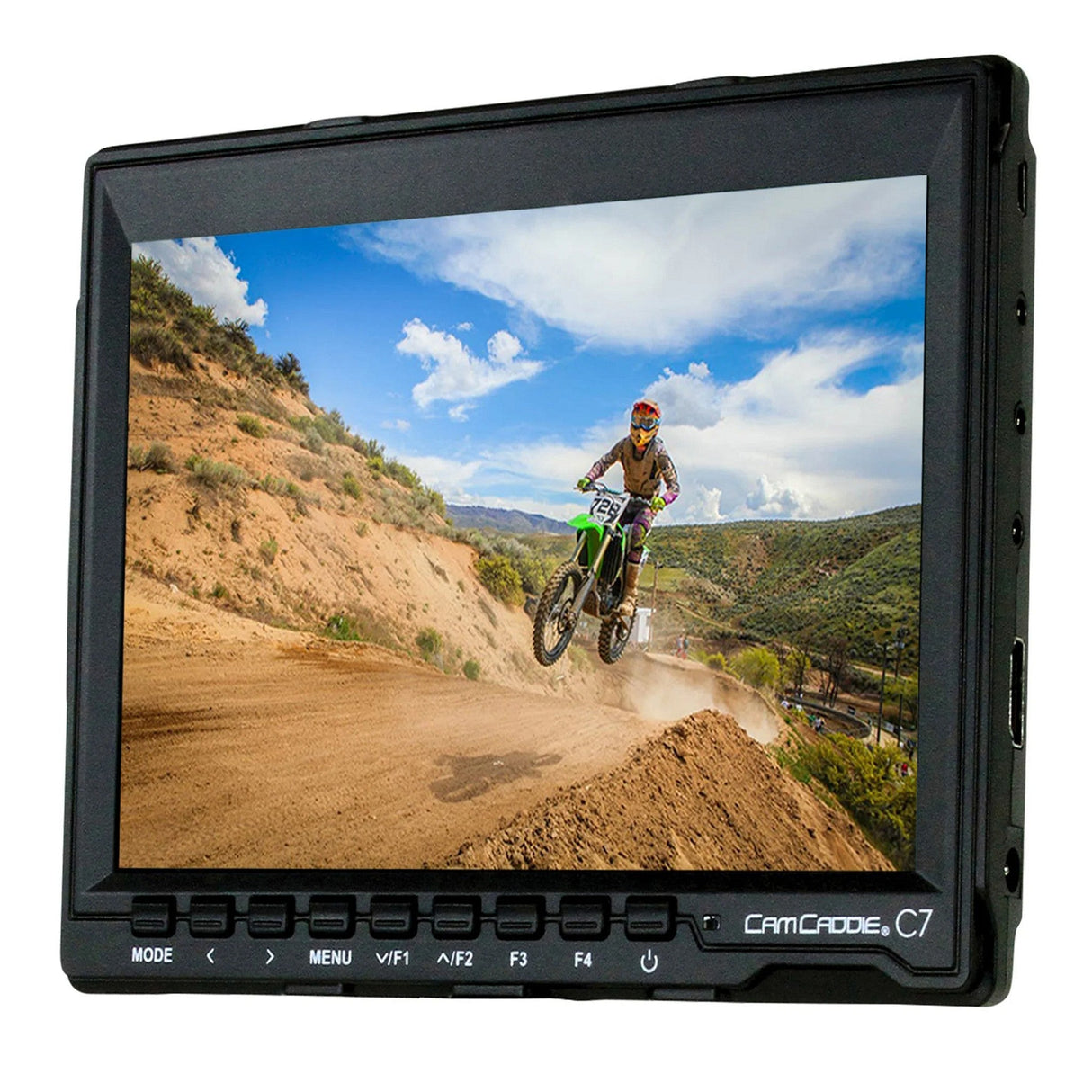 CamCaddie 0CC-MON-C7-EU 7 Inch HD IPS DSLR Monitor with European Power Supply and NP-F Battery Plate