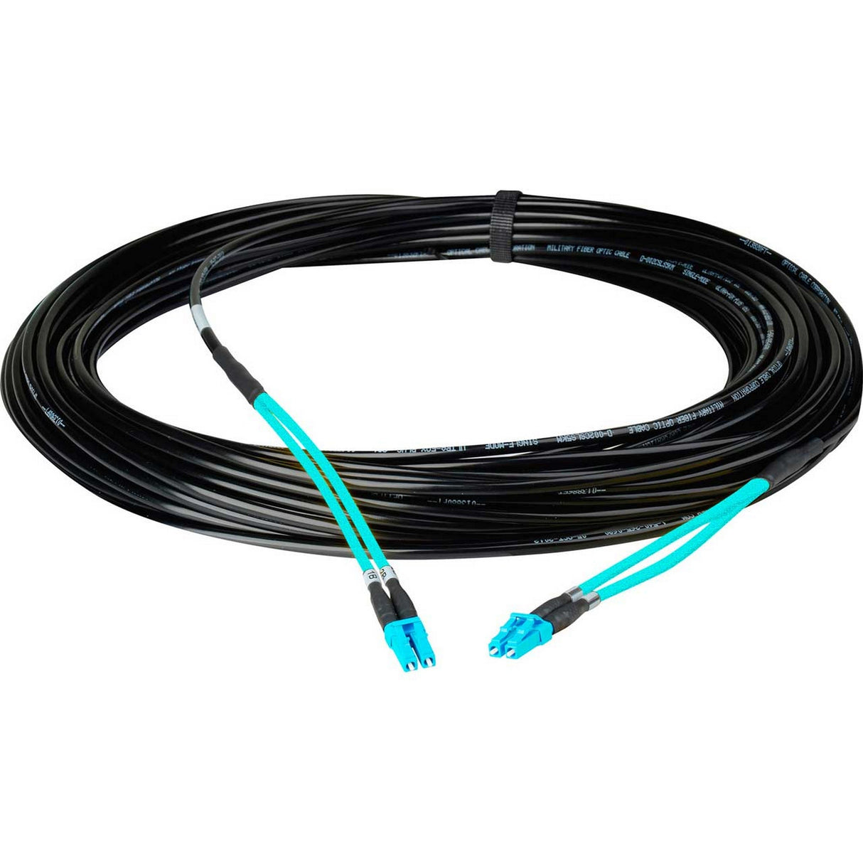Camplex HF-TS02LCM4 2-Channel OM4 Multimode LC to LC Tactical Fiber Optic Cable