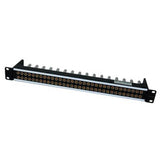 Canare 24DV 1RU 2 x 24 75 Ohm Digital Video Patch Bay Normal Through