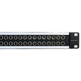 Canare 32MD-ST 2 x 32 Point Mid Size HD SDI 1RU Video Patchbay