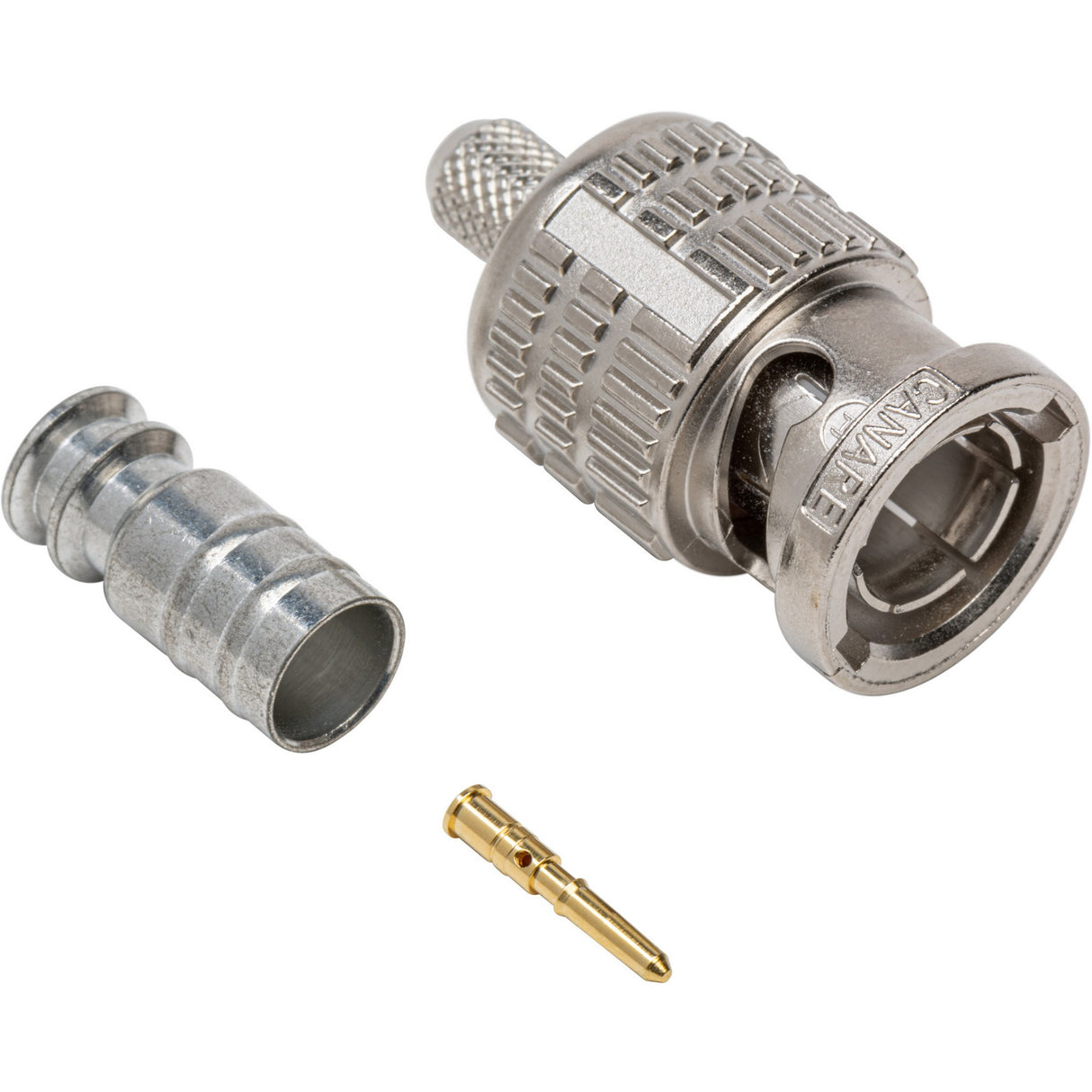 Canare BCP-B26 75 Ohm 3-Piece Crimp Plug BNC Connector