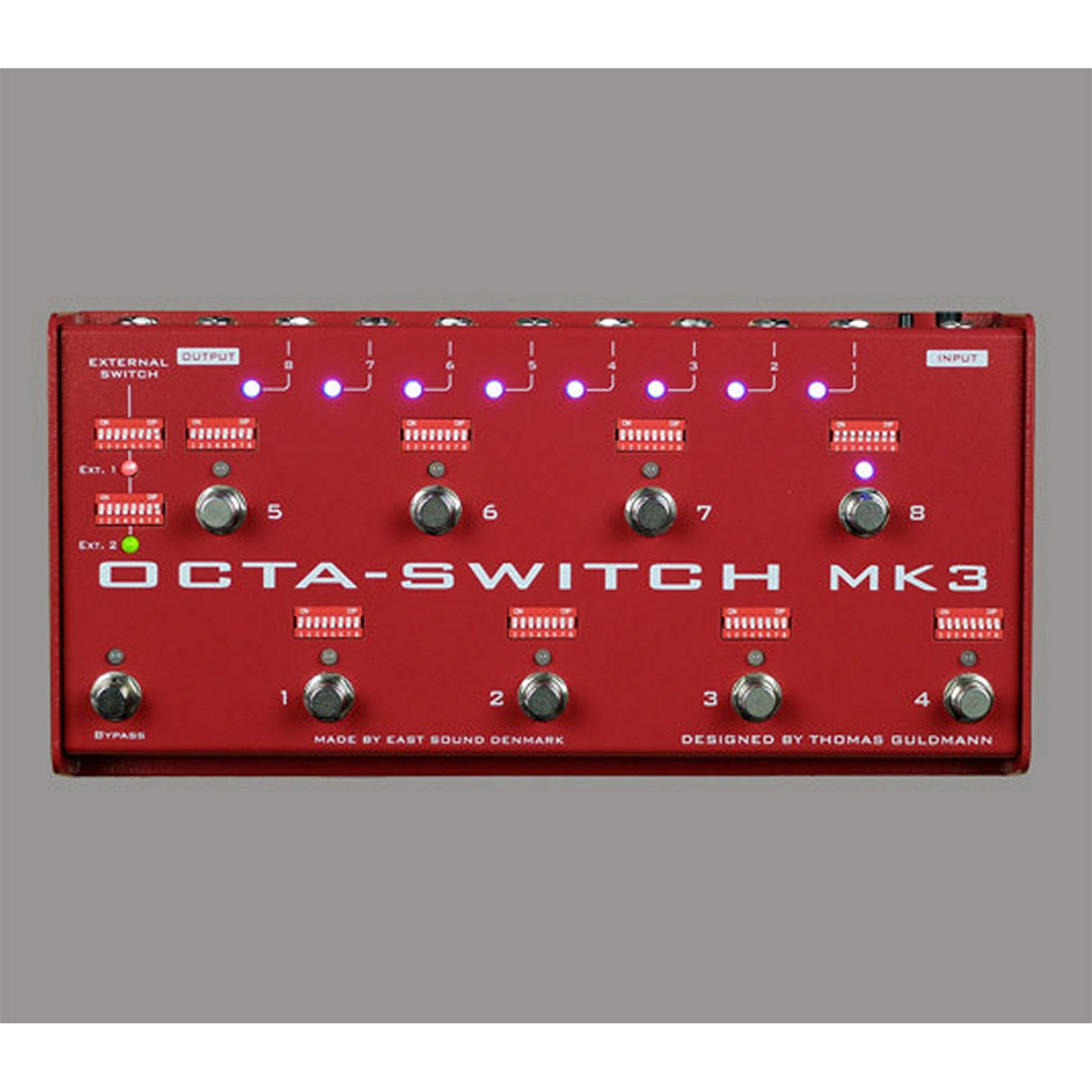 Carl Martin Octa-Switch MK3 Guitar Pedal