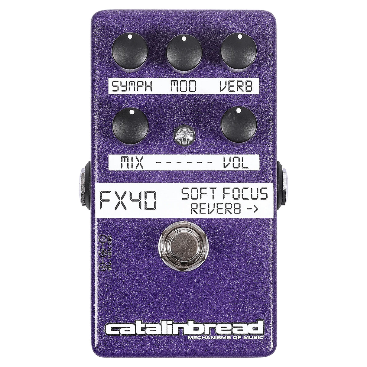 Catalinbread SOFT FOCUS Reverb Effect Pedal, Purple Gaze Edition