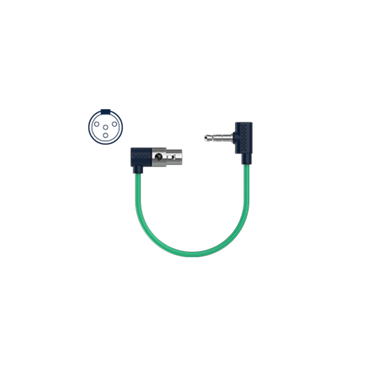 Catchbox Beltpack Module Cable with 4-Pin Mini-XLR for Shure Systems