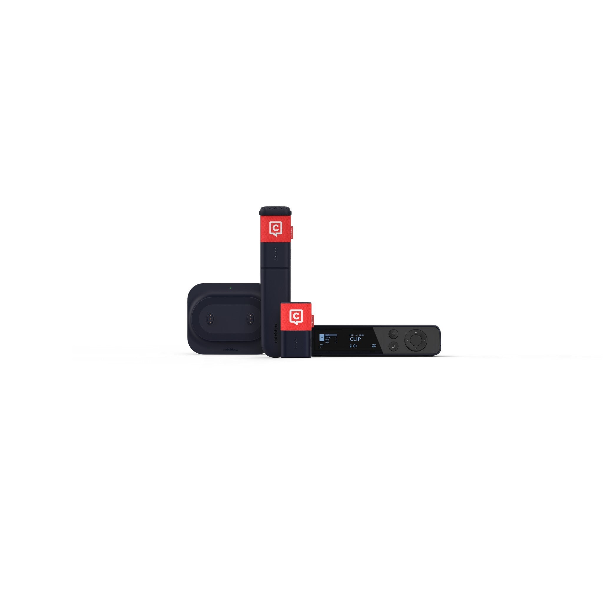 Catchbox Plus System z Hub DSP, mikrofonem Clip i Stick