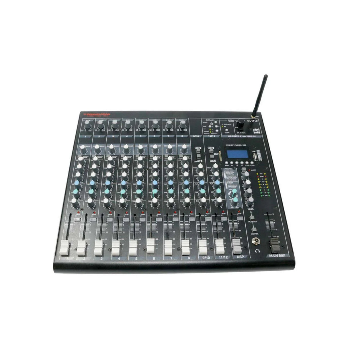 Cerwin-Vega CVM Series Audio Mixer with Bluetooth