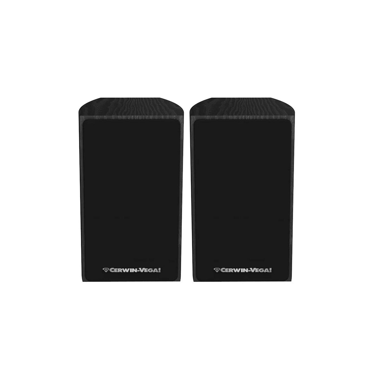 Cerwin-Vega LA14B 4-Inch 2-Way Bookshelf Speakers, Black Pair