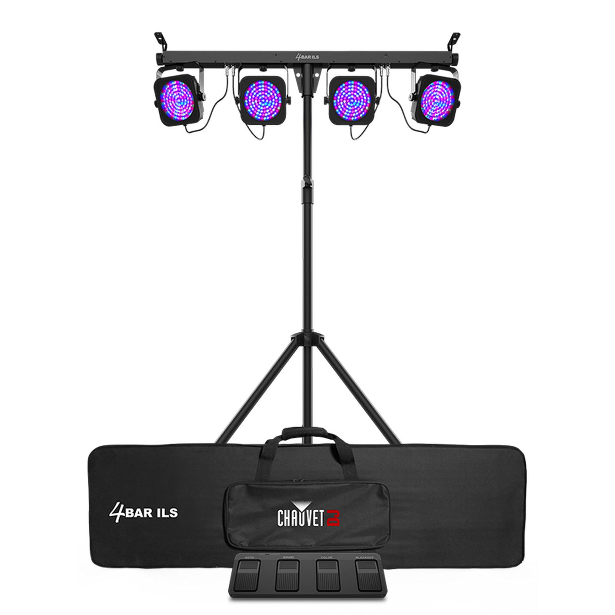 Chauvet DJ 4BAR ILS 4x RGB LED Wash Light System with Stand