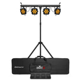 Chauvet DJ 4BAR Quad ILS 4x RGBA LED Wash Light System with Stand